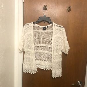 Iight knit sweater/cover up